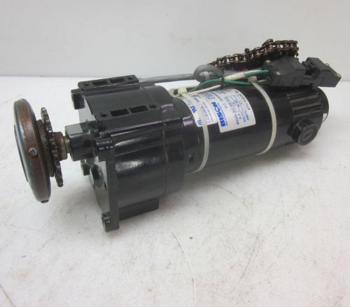 Bison 90V 1/8-Hp DC Gearmotor Gearbox &amp; Encoder 216:1  275 In-Lbs 30-Pulse