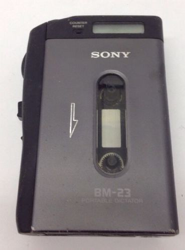 Sony BM-23 Dictator Voice Recorder TESTED WORKING!
