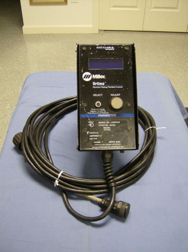 Miller optima mig remote pulsing pendant control- fully tested! for sale