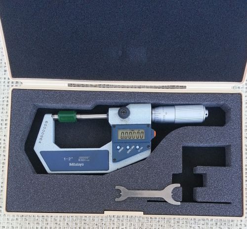 Mitutoyo digital outside micrometer 1-2&#034;  293-726-30 for sale