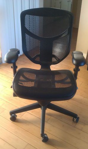 Workpro quantum 9000 series ergonomic mesh mid-back chair black for sale