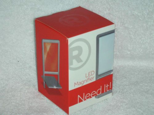 NEW!!! RadioShack LED Magnifier Illuminating Pocket Lens....