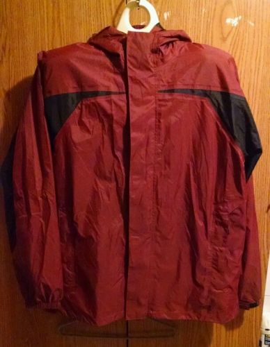 Guide-Series--Waterproof- red and black raincoat new with tags