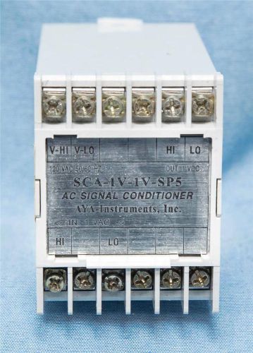 AYA Instruments AC Signal Conditioner SCA 1V 1V SP5 dq