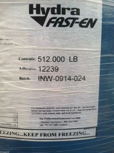 Royal adhesives hydra fast-en 12239 2 part sealant 55gal drum 512lbs exp 10/2015 for sale