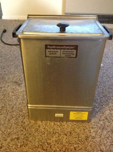 Used Hydrocollator E-1- Commercial Grade- Works Great FREE SHIPPING
