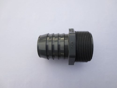 Spears 1 1/2&#034; pvc pipe barbed insert fitting male adapter sch 80 #1436-015 #lotw for sale