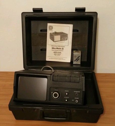 Vintage Dukane Mini-Matic II Sound Filmstrip Projector Model 28A46A Works