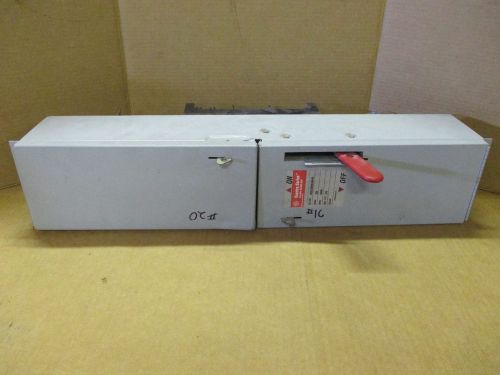 General Electric Spectra Series ADS36030HS 30 Amp 600V 20Hp Fusible Switch