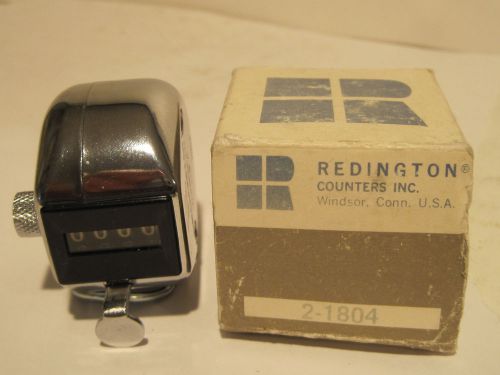 Vintage Redington Counter Manual Tally Counter Handheld