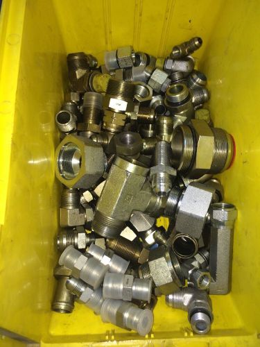 Hydraulic fittings lot for sale