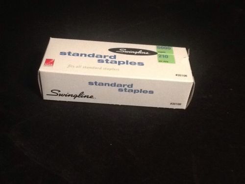 Swingline Standard Staples 5000 Staples 210 Strips Acco Brands ( 3 Boxes )