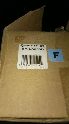 Notifier CPU-3030D Main Board for NFS-3030 Fire Alarm System - **NEW IN BOX**