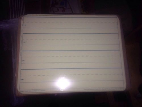 Dry Erase Board - Lapboard - Plain/Lined Yellow - Teaching Resource Center