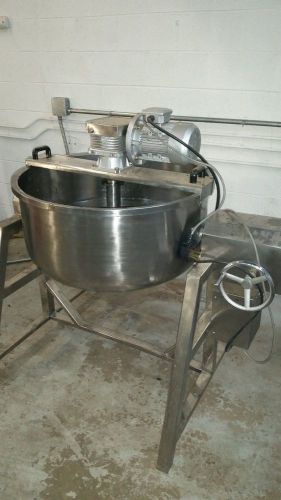 Tilting Mixing Kettle with agitator