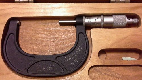 Scherr-Tumico Outside Micrometer, up to 3 inches,  Made in USA
