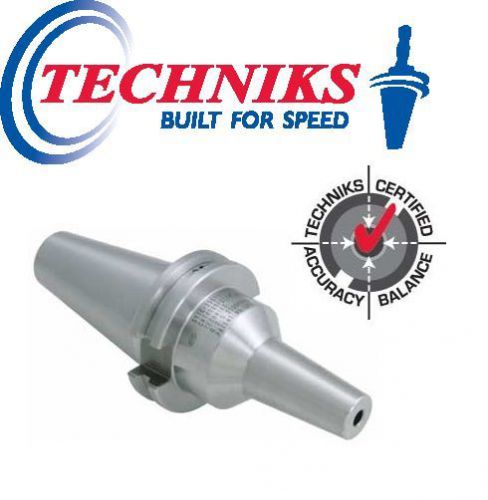 Techniks CT40 1 Shrink Fit End Mill Holder 4&#034; Long  CAT40 AT3 Ground 29040
