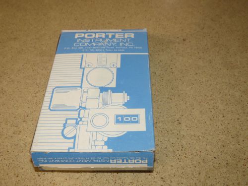 PORTER FLOWMETER LOT OF 2 MODEL GL-475 (0-900) -NEW IN BOX