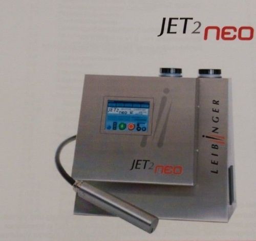 Leibinger jet2 neo industrial inkjet printer with metal frame for sale