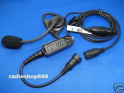 D ring ear hanger boom mic for motorola gp-340 05m328 for sale