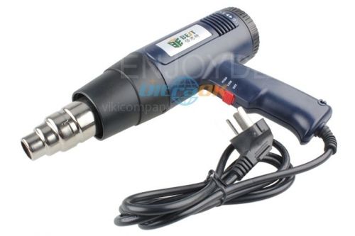 Great 200v air gun electronic heat handlebar 1600/1000w 2 speed mode dryer tool for sale