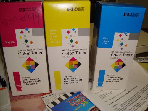 HP Color LaserJet Printers Color Toner C3104a