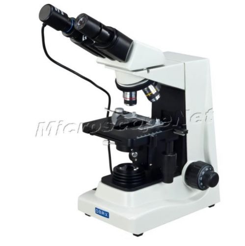 Digital compound siedentopf plan microscope 1600x+dry darkfield condenser+camera for sale