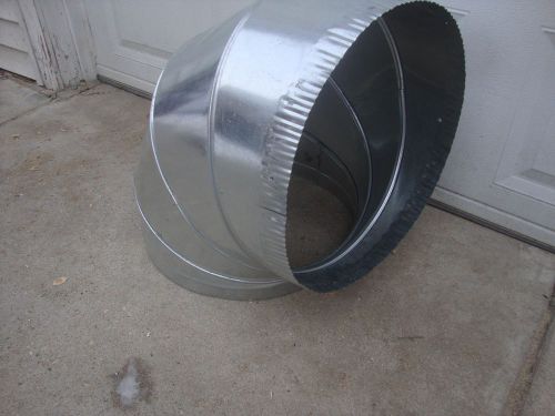 18&#034; 90 Deg Adjustable Duct Sheet Metal Elbow - HVAC Ductwork Heating and Cooling