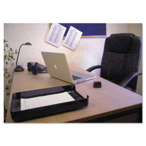 Desktex polycarbonate anti-slip desk mat, 59 x 29, clear for sale