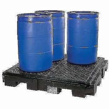 New pig pak672-bk-wd spill containment pallet for sale