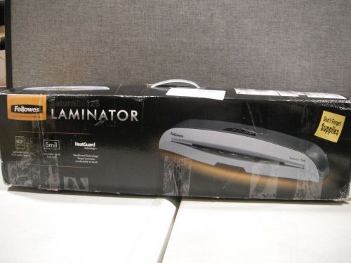 Fellowes laminator saturn2 125 12.5-inch with 10 ten pouches for sale