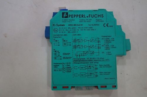 Pepperl fuchs switch amplifier kfd2-sr2-ex2.w for sale