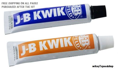 J-B KWIK quick WELD EPOXY ADHESIVE metal wood ceramic tile automotive KWIKWELD