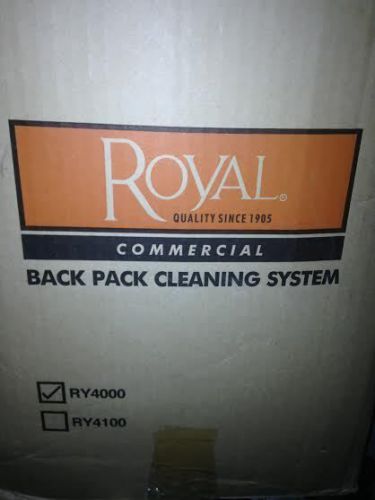 Royal Commercial Industrial Heavy Back-Pack Vacuum hose System Model RY-4000