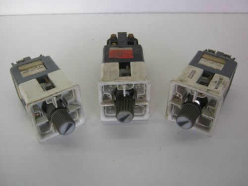 Micro Switch Lot of 3 each Parts, Type 910CHF011 &amp; 910BHA034