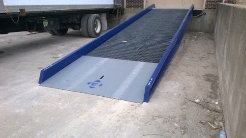 ramp yard stationary loading movable dock 16000 lb CAP NEW