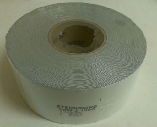 3&#034;x 100&#039; white eternabond rv roof and leak repair tape -free priority shipping- for sale
