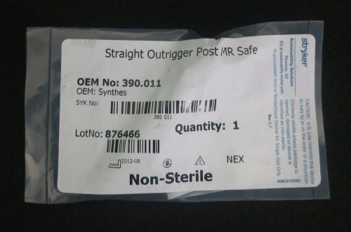 Stryker Sustainablility 390.011 Straight Outrigger Post  by Synthes
