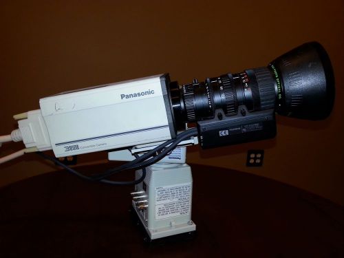 PANASONIC AW-PH350P Pan/Tilt Tripod with AW-600P Convertible Camera, AWS14X Lens