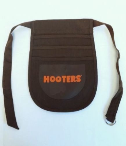 Hooters Girl Authentic Brown Ticket Money Pouch Apron *NEW*
