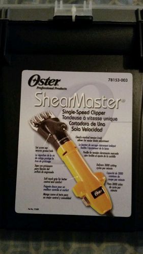 Oster shearmaster clipper