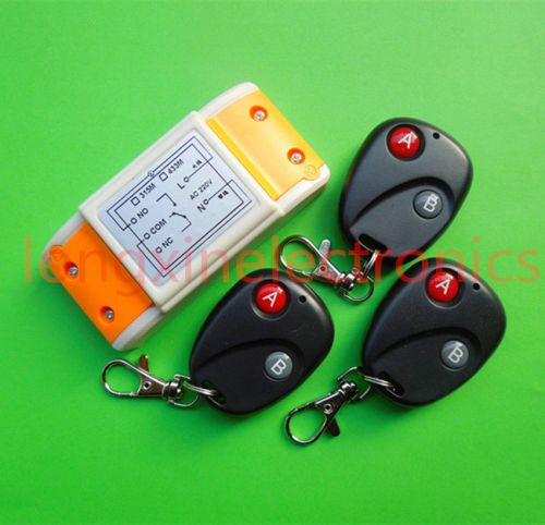 220v 1ch10a on/off remote control  the car module remote receiver 433mhz for sale