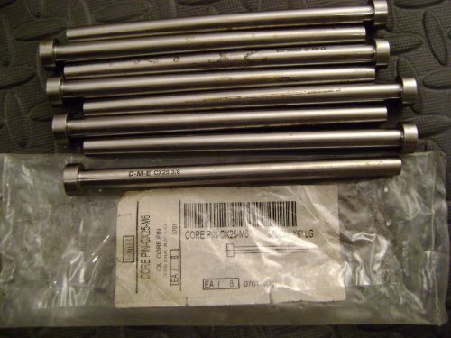 CX25-M6 Core Pins   .375 DIA. X 6&#034; LG  8PC Lot