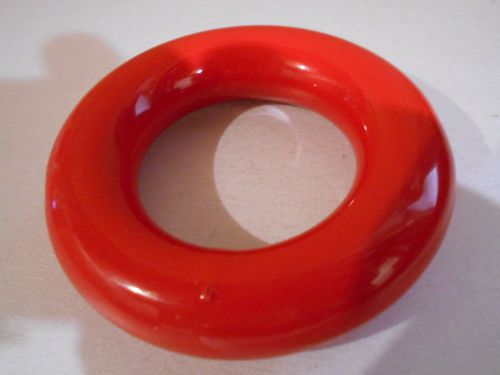 Vinyl coated lead ring, vwr, lab supplies,lead flask weight 1 lb for sale