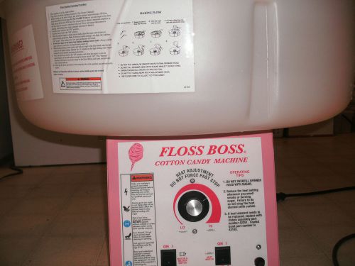 Floss boss cotton candy machine for sale