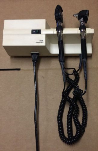 Welch Allyn Otoscope Ophthalmoscope 767 Diagnostic Set with Heads