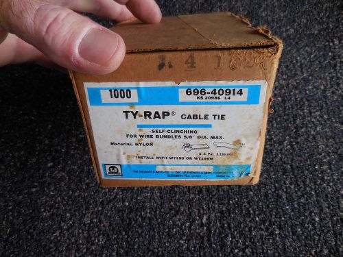 Thomas &amp; Betts Ty-Rap 696-40914 1000 Count Case