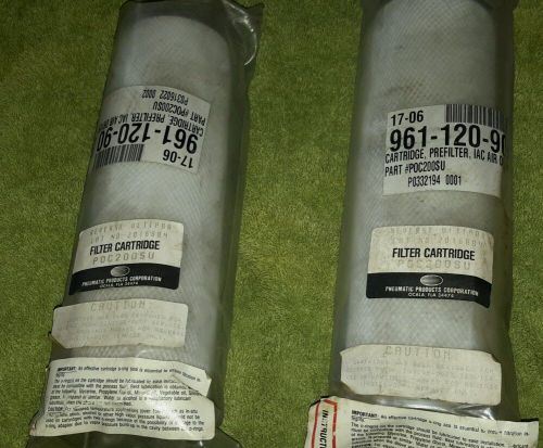 PNEUMATIC FILTER POC200SU P0C200SU 2016884 LOT OF 2 NEW OUT OF BOX $65