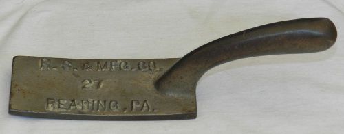 Vintage Old Concrete Groving Tool RS &amp; MFG. Co. 27 Reading,Pa.