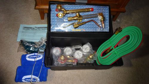 Uniweld wurks-a 12 piece welding kit. for sale